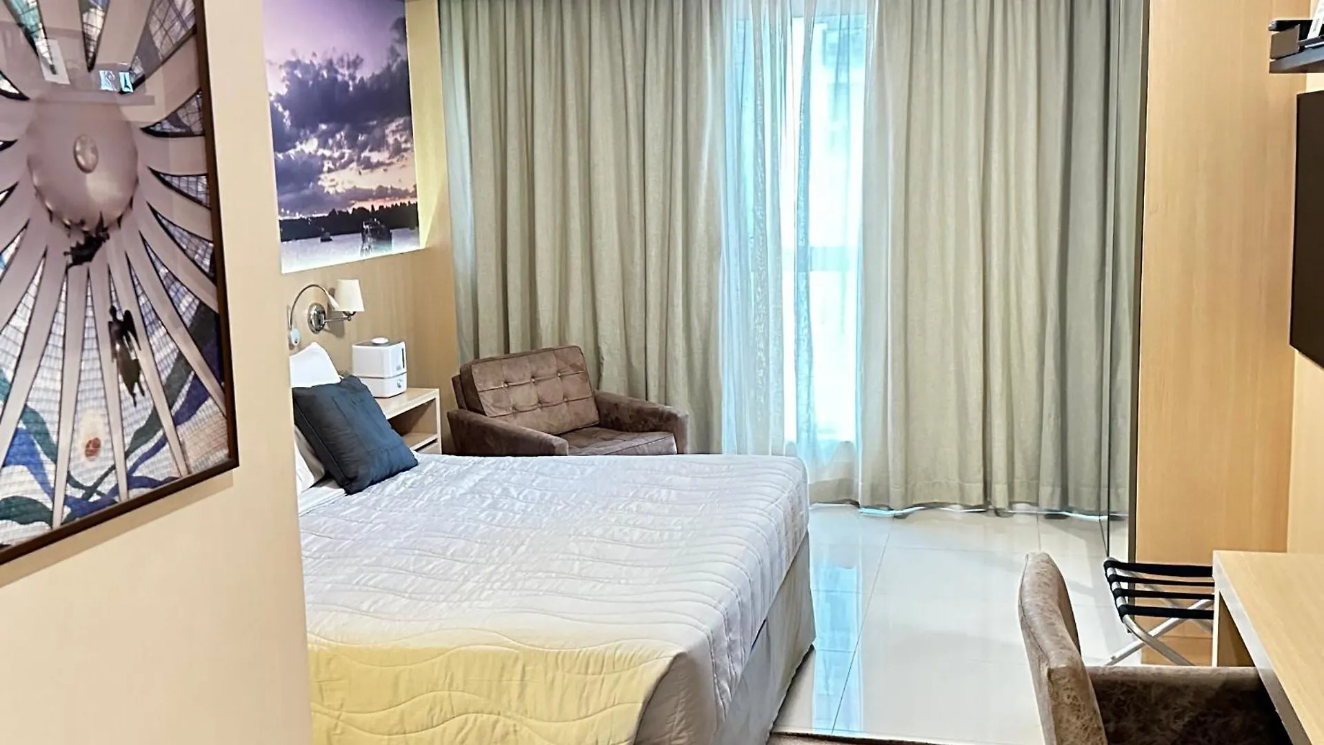 Cullinan Brasilia - Fantastico Apartemento Da Rede Premium 巴西